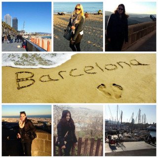 Alina, Shaline, Lydia und Jana waren vier Wochen in Barcelona - mit Erasmus+. Foto: privat