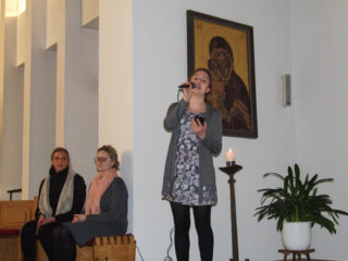 Lina Casarini sang ein besinnliches Lied. Foto: SMMP/Hofbauer