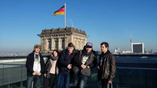 Oben auf dem Reichstag. Foto: SMMP/Hofbauer