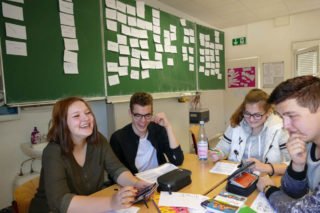 In den Klassenräumen hatten die Schüler viel diskutiert. Foto: SMMP/Hofbauer