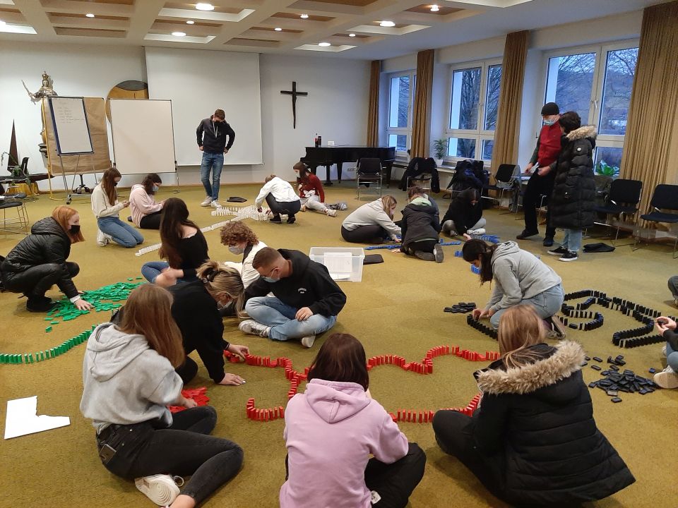 Die Klassentage des Placida-Viel-Berufskollegs im Bergkloster Bestwig. Foto: SMMP/Katja Hofbauer